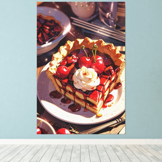 Stretched Canvas Print Leinwanddruck (Insitu (Holzboden))