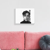 Stretched Canvas Print Leinwanddruck (Insitu (Wohnzimmer))