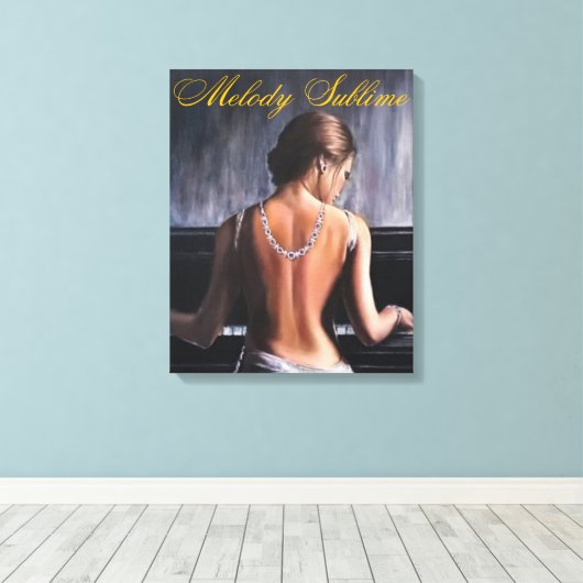 Stretched Canvas Print Leinwanddruck (Insitu (Holzboden))