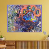 Stretched Canvas Print Leinwanddruck (Insitu (Wohnzimmer))