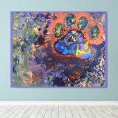 Stretched Canvas Print Leinwanddruck (Insitu (Holzboden))