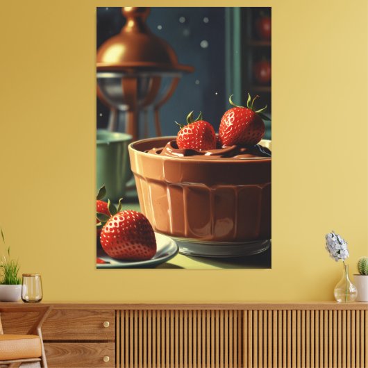 Stretched Canvas Print Leinwanddruck (Insitu (Wohnzimmer))