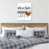 Stretched Canvas Print Leinwanddruck (Insitu (Schlafzimmer))