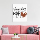 Stretched Canvas Print Leinwanddruck (Insitu (Wohnzimmer))