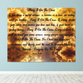 Stretched Canvas Print Leinwanddruck (Insitu (Holzboden))