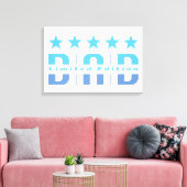 Stretched Canvas Print Leinwanddruck (Insitu (Wohnzimmer))