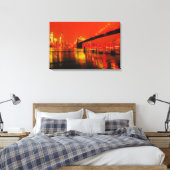 Stretched Canvas Print Leinwanddruck (Insitu (Schlafzimmer))
