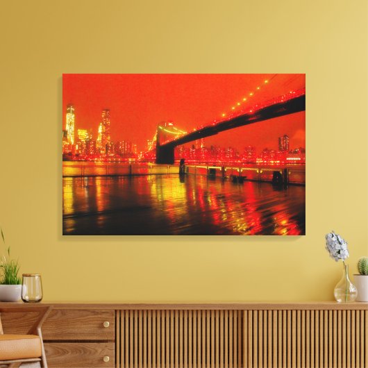 Stretched Canvas Print Leinwanddruck (Insitu (Wohnzimmer))