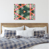 Stretched Canvas Print Leinwanddruck (Insitu (Schlafzimmer))