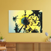 Stretched Canvas Print Leinwanddruck (Insitu (Wohnzimmer))