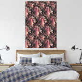 Stretched Canvas Print Leinwanddruck (Insitu (Schlafzimmer))