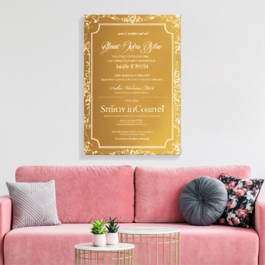 Stretched Canvas Print Leinwanddruck (Insitu (Wohnzimmer))