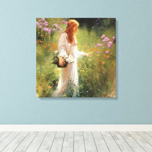 Stretched Canvas Print Leinwanddruck (Insitu (Holzboden))
