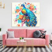 Stretched Canvas Print Leinwanddruck (Insitu (Wohnzimmer))