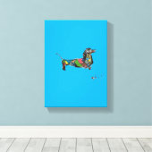 Stretched Canvas Print Leinwanddruck (Insitu (Holzboden))