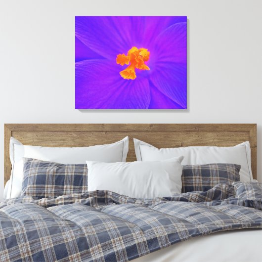 Stretched Canvas Print Leinwanddruck (Insitu (Schlafzimmer))