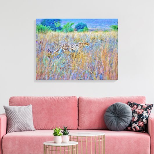 Stretched Canvas Print Leinwanddruck (Insitu (Wohnzimmer))