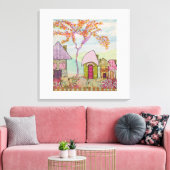 Stretched Canvas Print Leinwanddruck (Insitu (Wohnzimmer))