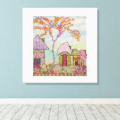 Stretched Canvas Print Leinwanddruck (Insitu (Holzboden))