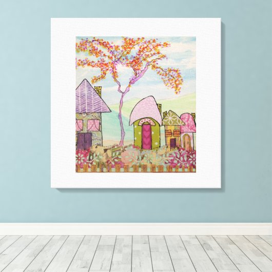 Stretched Canvas Print Leinwanddruck (Insitu (Holzboden))