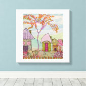 Stretched Canvas Print Leinwanddruck (Insitu (Holzboden))