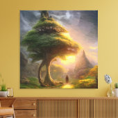 Stretched Canvas Print Leinwanddruck (Insitu (Wohnzimmer))