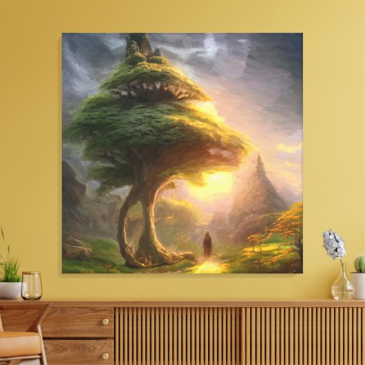 Stretched Canvas Print Leinwanddruck (Insitu (Wohnzimmer))