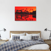 Stretched Canvas Print Leinwanddruck (Insitu (Schlafzimmer))
