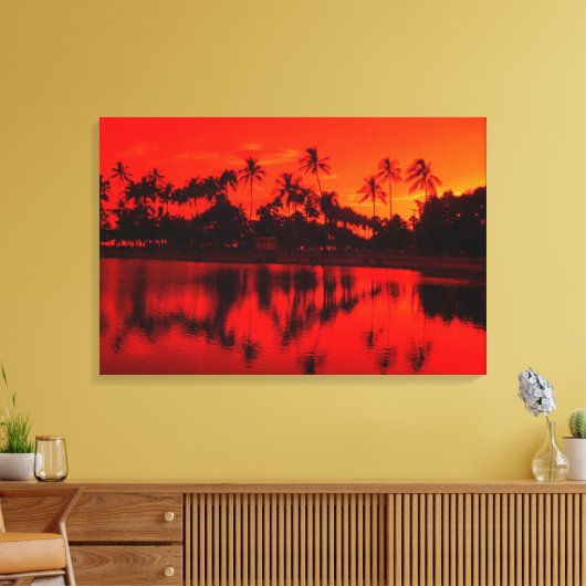 Stretched Canvas Print Leinwanddruck (Insitu (Wohnzimmer))