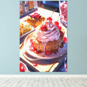 Stretched Canvas Print Leinwanddruck (Insitu (Holzboden))