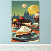 Stretched Canvas Print Leinwanddruck (Insitu (Holzboden))