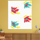 Stretched Canvas Print Leinwanddruck (Insitu (Wohnzimmer))