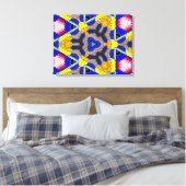 Stretched Canvas Print Leinwanddruck (Insitu (Schlafzimmer))