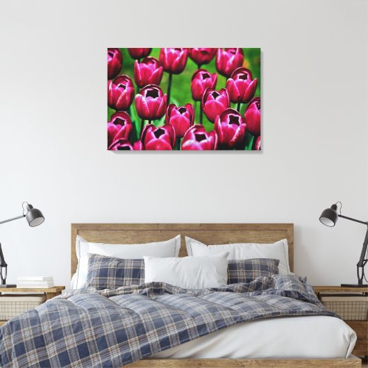 Stretched Canvas Print Leinwanddruck (Insitu (Schlafzimmer))