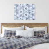 Stretched Canvas Print Leinwanddruck (Insitu (Schlafzimmer))