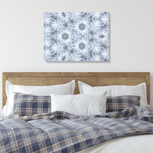 Stretched Canvas Print Leinwanddruck (Insitu (Schlafzimmer))