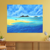 Stretched Canvas Print Leinwanddruck (Insitu (Wohnzimmer))