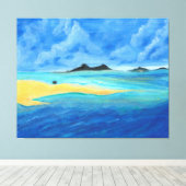 Stretched Canvas Print Leinwanddruck (Insitu (Holzboden))