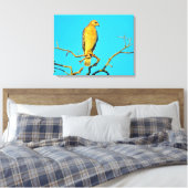 Stretched Canvas Print Leinwanddruck (Insitu (Schlafzimmer))