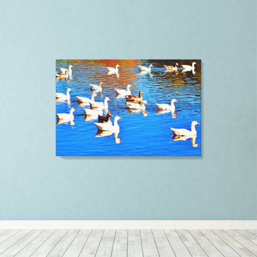 Stretched Canvas Print Leinwanddruck (Insitu (Holzboden))