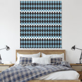 Stretched Canvas Print Leinwanddruck (Insitu (Schlafzimmer))