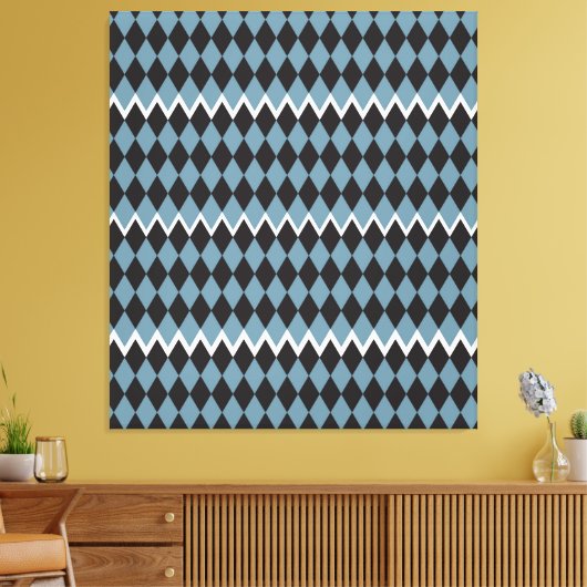 Stretched Canvas Print Leinwanddruck (Insitu (Wohnzimmer))