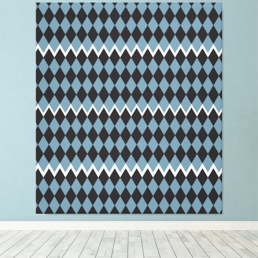 Stretched Canvas Print Leinwanddruck (Insitu (Holzboden))