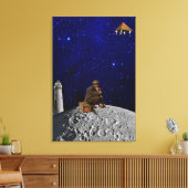 Stretched Canvas Print Leinwanddruck (Insitu (Wohnzimmer))