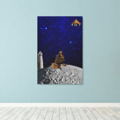 Stretched Canvas Print Leinwanddruck (Insitu (Holzboden))