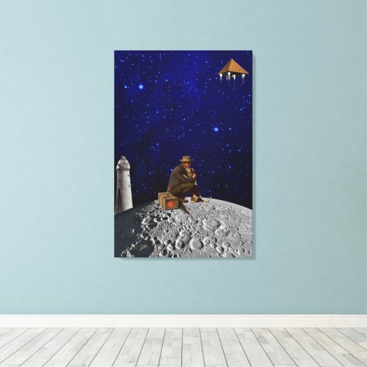 Stretched Canvas Print Leinwanddruck (Insitu (Holzboden))