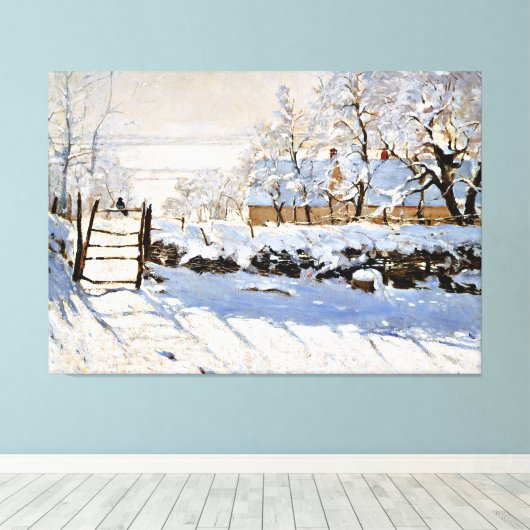 Stretched Canvas Print Leinwanddruck (Insitu (Holzboden))