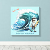 Stretched Canvas Print Leinwanddruck (Insitu (Holzboden))