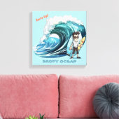 Stretched Canvas Print Leinwanddruck (Insitu (Wohnzimmer))