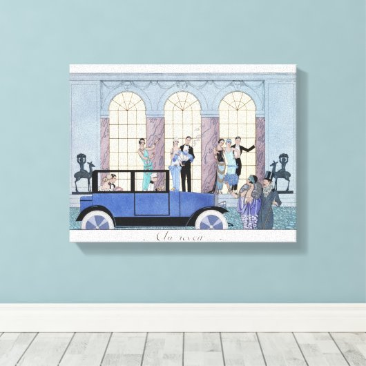 Stretched Canvas Print Leinwanddruck (Insitu (Holzboden))